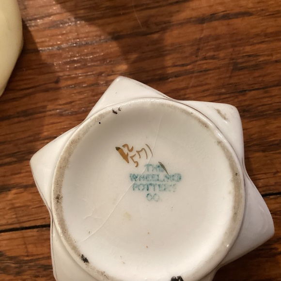 12 assorted vintage salt cellars, glass and porcelain - Picture 6 of 7